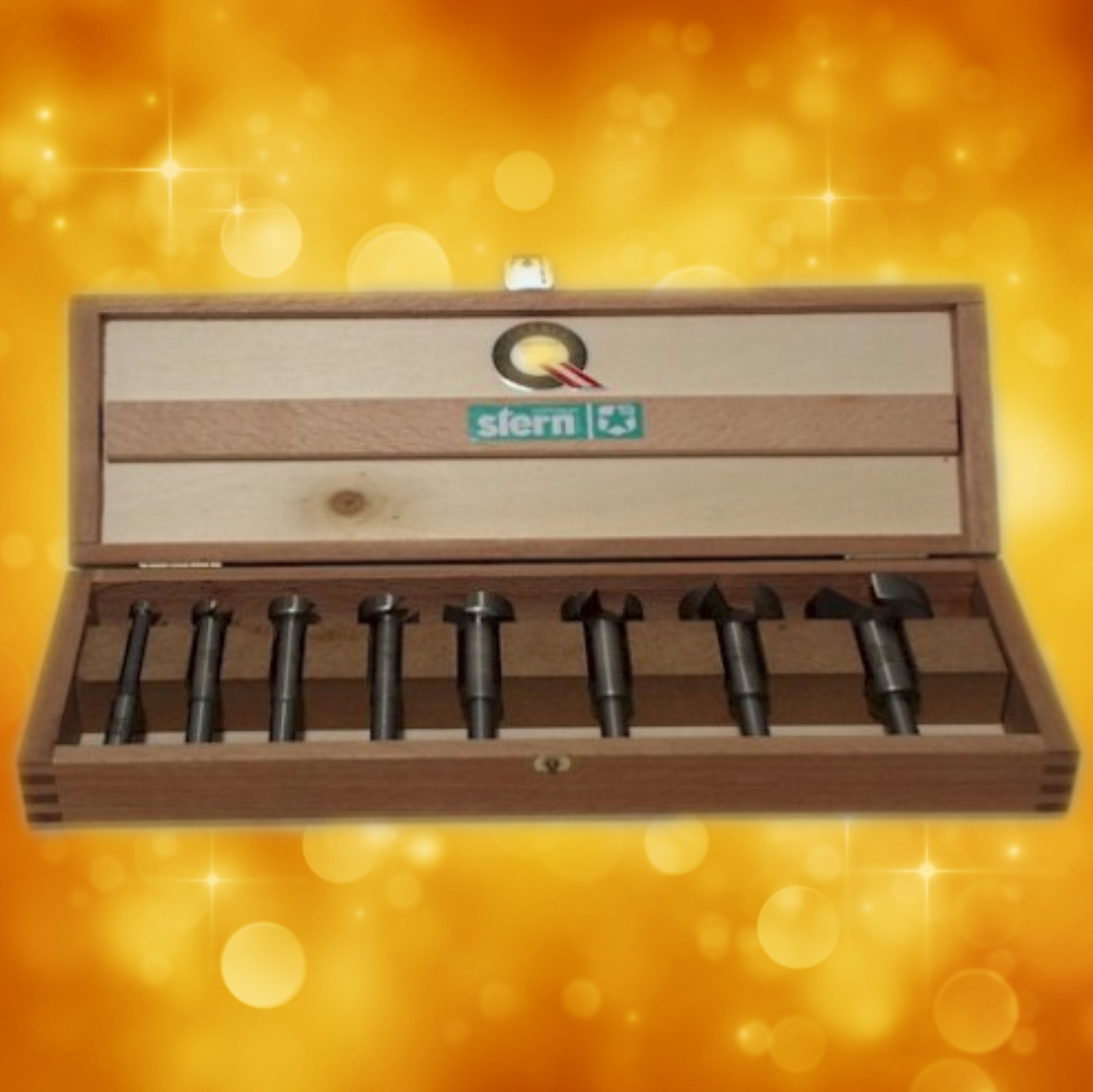 Stern 8 Piece Forstner Bit Set 570-3150